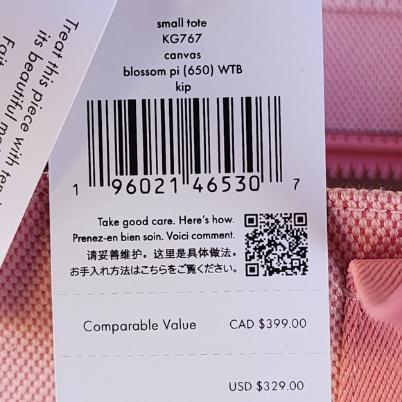 KATE SPADE Kip Canvas Small Tote - Picture 6 of 9